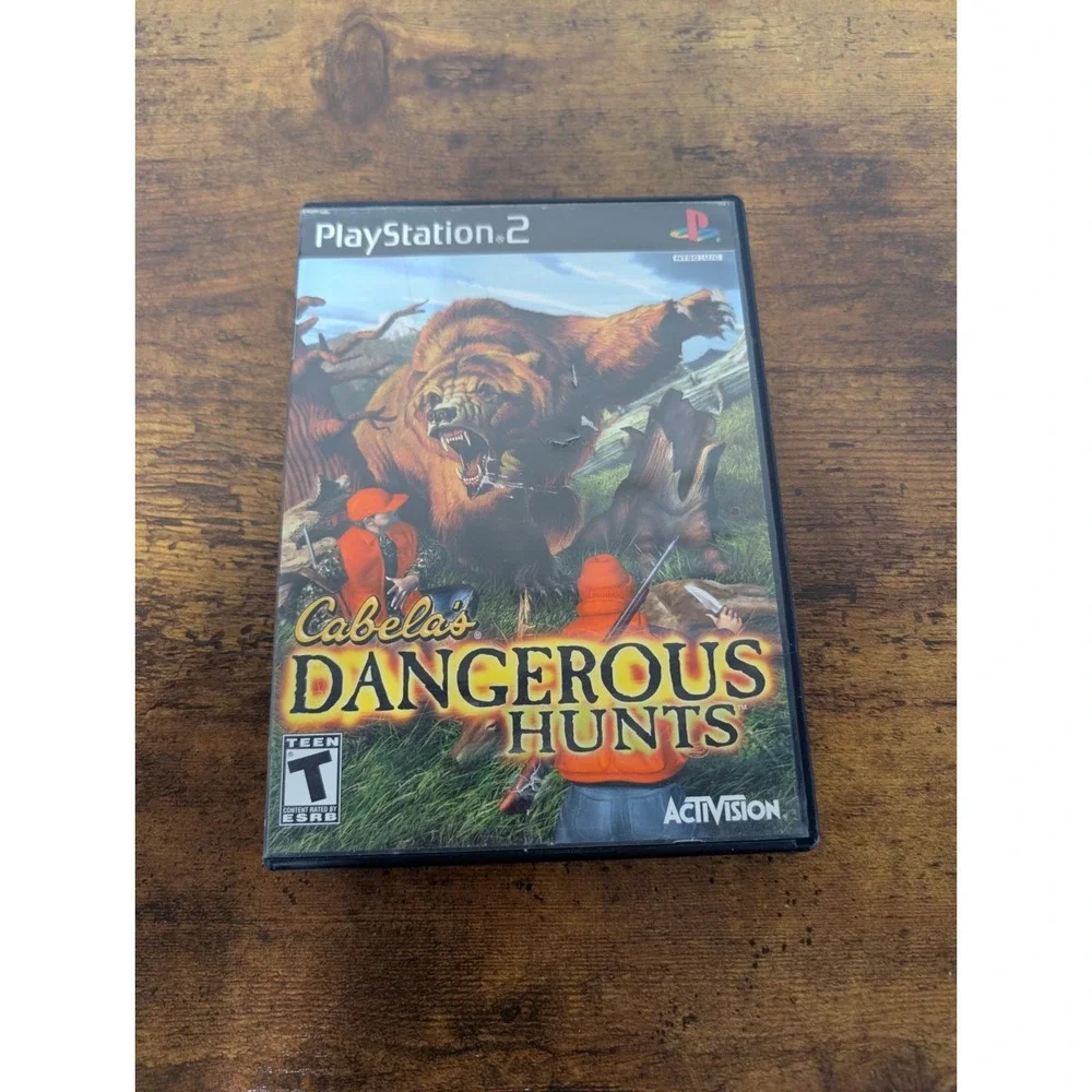 Cabela's Dangerous Hunts 2009 (Playstation 2, 2008) w/‎ Manual CIB | Tested
